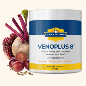 VenoPlus 8™ – Natural Cardiovascular & Blood Flow Support Formula